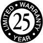 25 Year Limited Warranty